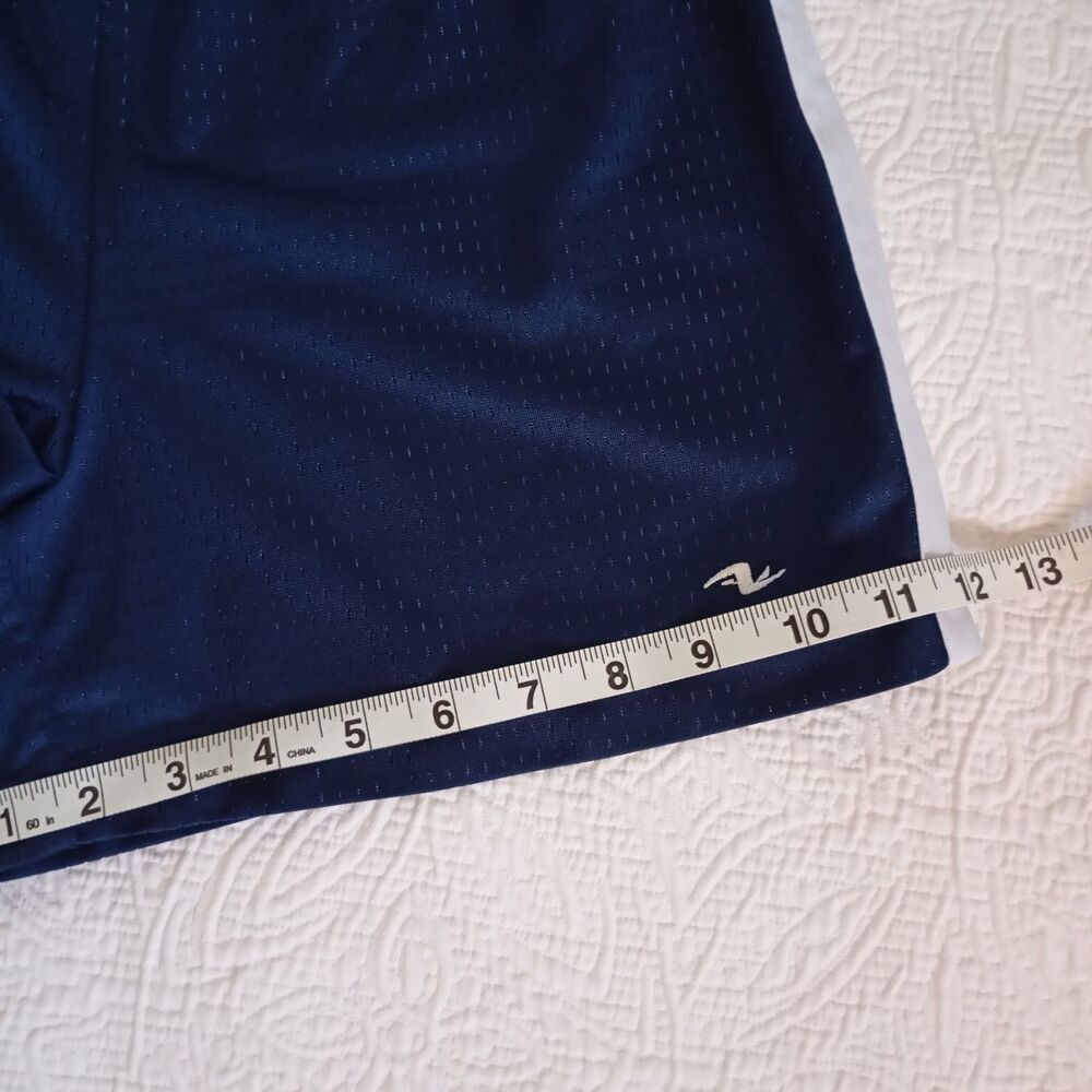 Athletic Works Women's Shorts, Size S 4/6, Blue and White Logo - Picture 8 of 9
